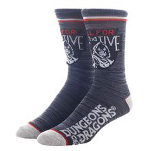 Load image into Gallery viewer, Dungeons & Dragons 3pk Crew Socks in D20 Box