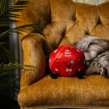 Load image into Gallery viewer, I'd Crit that D20 Plush by Punchkins