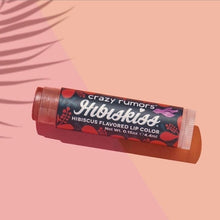 Load image into Gallery viewer, Hibiskiss Tropical 3 in 1 Lip Balm, Cheek Color & Lip Color 0.15oz Tube by Crazy Rumors