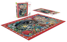 Load image into Gallery viewer, Christmas Cat-tastrophy 750pc Christmas Puzzle by Buffalo Games