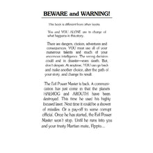 Load image into Gallery viewer, War With the Evil Power Master Choose Your Own Adventure Book #12