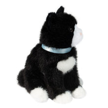 Load image into Gallery viewer, Mini Black & White Cat Plush by Douglas