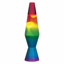 Load image into Gallery viewer, 11.5" Rainbow Lava Lamp