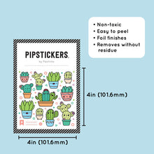 Load image into Gallery viewer, Smiling Succulents Pipstickers