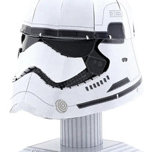 Load image into Gallery viewer, Metal Earth Star Wars First Order Stormtrooper Helmet (Color) Steel Model Kit