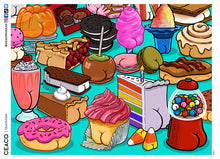 Load image into Gallery viewer, Butts on Things Sweet Cheeks 500pc Puzzle by Ceaco