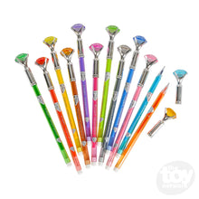 Load image into Gallery viewer, 7" Faux Diamond Gel Pen