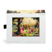 Load image into Gallery viewer, Sleeping Beauty Thomas Kinkaid 1000 Piece Silver Select Puzzle by Ceaco