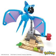 Load image into Gallery viewer, Zubat's Midnight Flight Build with Motion Mega Bloks Set