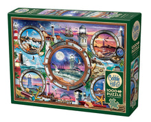 Load image into Gallery viewer, Lighthouses 1000pc Puzzle by Cobble Hill