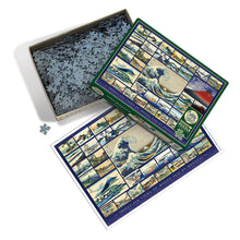 Load image into Gallery viewer, Thirty-Six Views of Mount Fuji by Hokusai 1000pc Puzzle by Cobble Hill