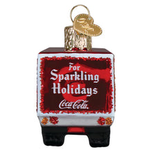 Load image into Gallery viewer, Coca-Cola Christmas Truck Glass Ornament by Old World Christmas