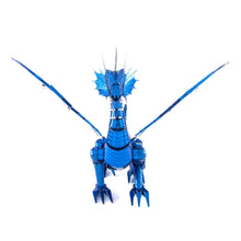 Load image into Gallery viewer, Metal Earth Premium Series Blue Dragon Steel Model Kit