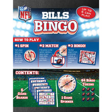 Load image into Gallery viewer, Buffalo Bills Bingo Game