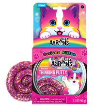 Load image into Gallery viewer, Curious Kitten 3.2oz Thinking by Crazy Aarons