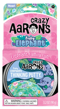 Load image into Gallery viewer, Baby Elephant 4" Thinking Putty by Crazy Aarons