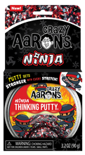 Load image into Gallery viewer, Ninja 4" Thinking Putty by Crazy Aarons