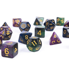 Load image into Gallery viewer, Campaign Dice - 3 Role Playing Dice Sets with Dice Bag