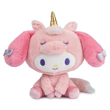 Load image into Gallery viewer, Sanrio Hello Kitty My Melody Dressed as a Unicorn 9.5" Plush by Gund