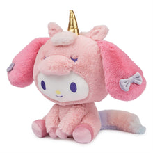 Load image into Gallery viewer, Sanrio Hello Kitty My Melody Dressed as a Unicorn 9.5" Plush by Gund