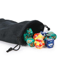 Load image into Gallery viewer, Campaign Dice - 3 RPG Dice Sets, Dice Pouch & Silicone Dice Tray