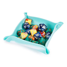 Load image into Gallery viewer, Campaign Dice - 3 RPG Dice Sets, Dice Pouch & Silicone Dice Tray