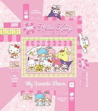 Load image into Gallery viewer, Sanrio Hello Kitty & Friends My Favorite Flavor 1000pc Puzzle