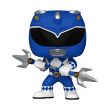 Load image into Gallery viewer, Power Rangers Blue Ranger 30th Anniversary Funko Pop Figure #1372