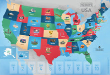 Load image into Gallery viewer, 10 Days in the USA Board Game
