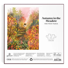 Load image into Gallery viewer, 1000pc Autumn in the Meadow Puzzle by Galison