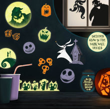 Load image into Gallery viewer, Disney's The Nightmare Before Christmas Glow in the Dark Wall Decals