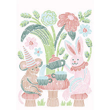 Load image into Gallery viewer, Trace-by-Line Woodland Whimsy FlowArt by Lifelines