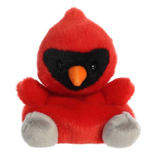 Load image into Gallery viewer, Louis 5" Cardinal Plush Palm Pals by Aurora