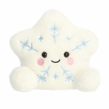 Load image into Gallery viewer, Glisten 5" Snowflake Plush Palm Pal by Aurora