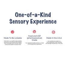 Load image into Gallery viewer, Bubble Lick 2.5oz Sour Green Apple Bubble Treats Food Grade Bubbles