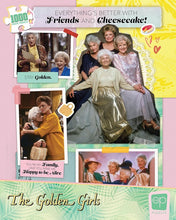 Load image into Gallery viewer, Golden Girls Everything's Better with Friends and Cheesecake 1000pc Puzzle