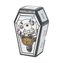 Load image into Gallery viewer, Doodlebear 5" Deddy Bear Coffin Box Plush
