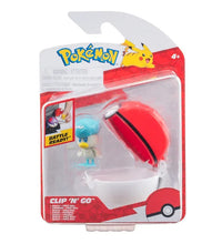 Load image into Gallery viewer, Quaxly Clip 'N' Go Figure and Pokeball Set