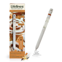 Load image into Gallery viewer, Cinnamon Roll Scented Diffuser Pen with Essential Oils by Lifelines