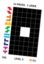 Load image into Gallery viewer, Tetris Stax Tetrimino Packing Puzzle
