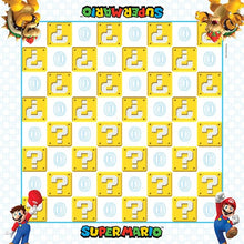 Load image into Gallery viewer, Super Mario vs. Bowswer Checkers & Tic-Tac-Toe
