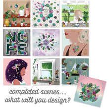 Load image into Gallery viewer, Succulents & Crystals Sticker & Chill