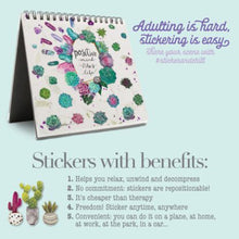 Load image into Gallery viewer, Succulents & Crystals Sticker & Chill