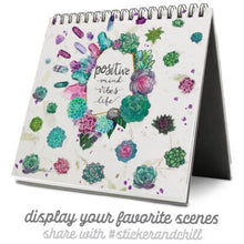 Load image into Gallery viewer, Succulents & Crystals Sticker & Chill