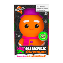 Load image into Gallery viewer, Ginger Glowman Squishmas '25 Glow in the Dark Nee Doh