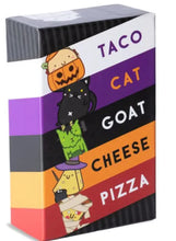 Load image into Gallery viewer, Taco Cat Goat Cheese Pizza Halloween Edition Card Game