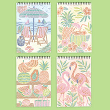 Load image into Gallery viewer, Trace-by-Line Tropical Paradise FlowArt by Lifelines