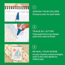 Load image into Gallery viewer, Trace-by-Letter Pack Your Bags FlowArt by Lifelines
