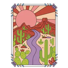 Load image into Gallery viewer, Trace-by-Groove Desert Dreams FlowArt Lifelines