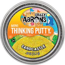 Load image into Gallery viewer, Sandcastle Summer Sparkle 2" Mini Thinking Putty